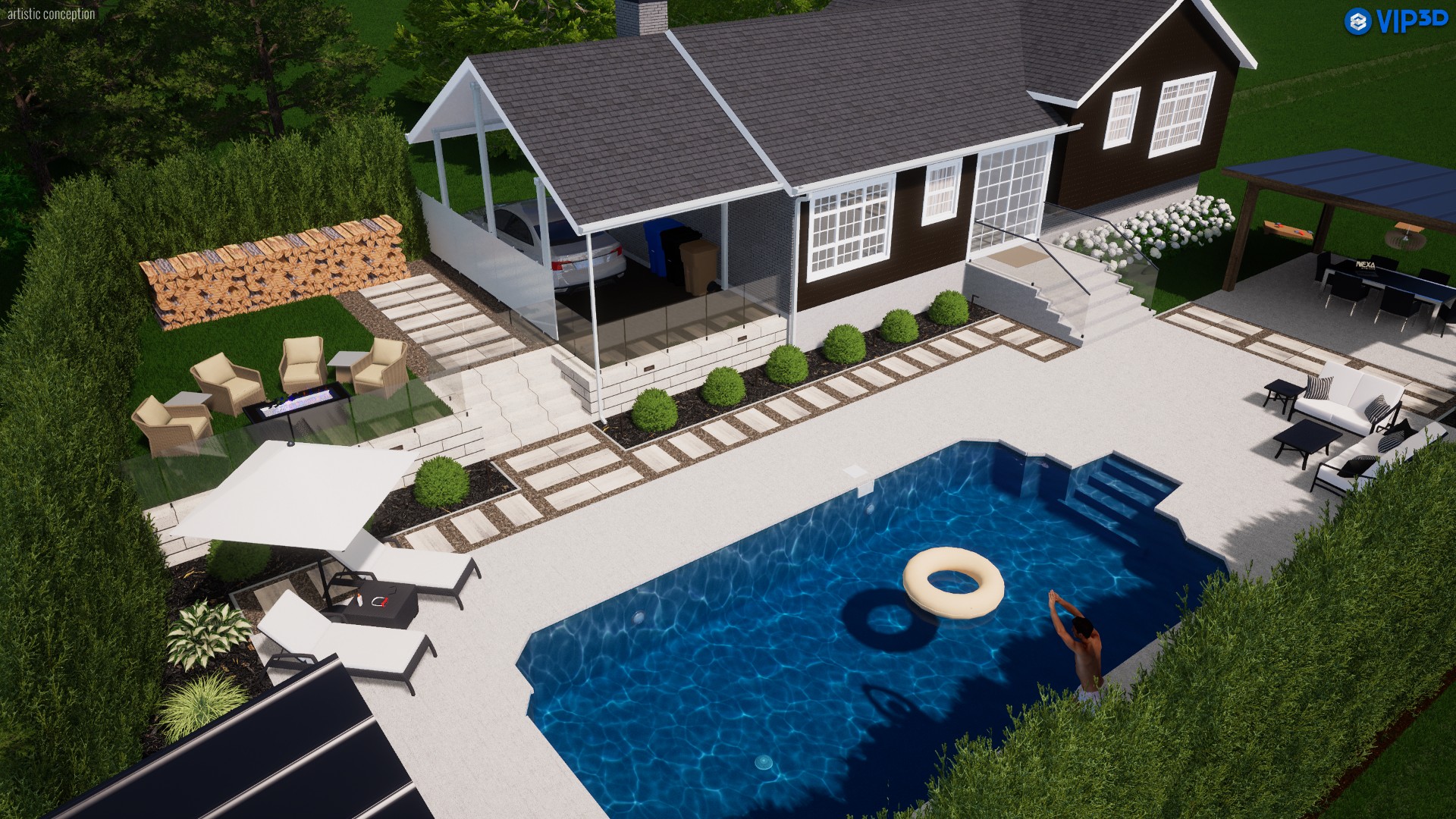 Conception 3D - Projet Metz, vue 2